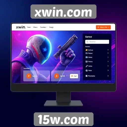 explorando a interface do usuário em xwin.com